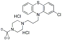 PROCHLORPERAZINE 2 HCL (D3) 结构式