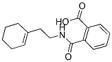 N-(2-CYCLOHEX-1-ENYL-ETHYL)-PHTHALAMIC ACID 结构式