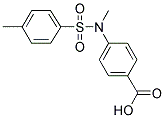 4-[Methyl[(4-methylphenyl)sulfonyl]amino]benzoic acid 结构式