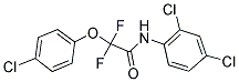 2-(4-CHLOROPHENOXY)-N-(2,4-DICHLOROPHENYL)-2,2-DIFLUOROACETAMIDE 结构式