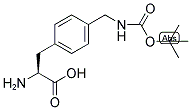 L-PHE(4-CH2NH-BOC) 结构式