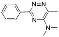 N,N,6-TRIMETHYL-3-PHENYL-1,2,4-TRIAZIN-5-AMINE 结构式