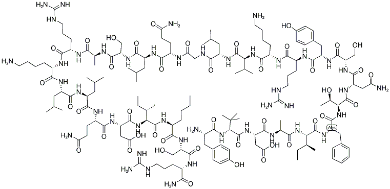 [D-TLE2,NLE27]-GRF (1-29) AMIDE, HUMAN 结构式