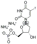 2'-Deoxyuridine 5'-monophosphate, diammonium salt, [5-3H]- 结构式