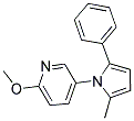 2-METHOXY-5-(2-METHYL-5-PHENYL-1H-PYRROL-1-YL)PYRIDINE 结构式