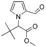 METHYL 2-(2-FORMYL-1H-PYRROL-1-YL)-3,3-DIMETHYLBUTANOATE 结构式