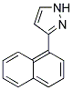 3-(1-NAPHTHYL)PYRAZOLE 结构式