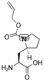 L-ALA(3-PYRROLIDINYL-(2-N-ALLOC)) 结构式