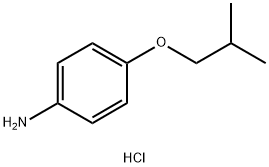 4-ISOBUTOXYANILINE HYDROCHLORIDE 结构式