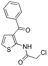 N-(3-Benzoylthien-2-yl)-2-chloroacetamide 结构式