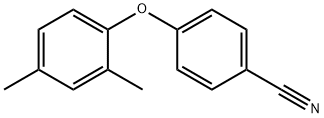 4-(2,4-二甲基苯氧基)苯甲腈 结构式