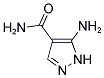 3-AMINO-4-PYRAZOLECARBOXAMIDE 结构式