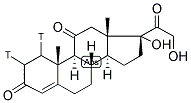 CORTISONE, [1,2-3H] 结构式