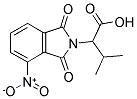 3-METHYL-2-(4-NITRO-1,3-DIOXO-1,3-DIHYDRO-2H-ISOINDOL-2-YL)BUTANOIC ACID 结构式
