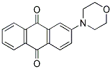 2-N-MORPHOLINO-9,10-ANTHRAQUINONE 结构式