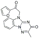 5-[2-(2-FURYL)-2-OXOETHYL]-2-METHYL[1,2,4]TRIAZINO[2,3-A]BENZIMIDAZOL-3(5H)-ONE 结构式