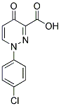 1-(4-CHLOROPHENYL)-4-OXO-1,4-DIHYDRO-3-PYRIDAZINECARBOXYLIC ACID 结构式