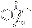 ETHYL 2-(CHLOROSULFONYL)BENZOATE 结构式