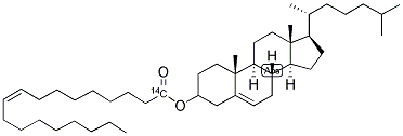 Cholesteryl[1-14C]oleate 结构式
