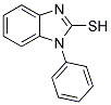 1-PHENYL-1H-BENZOIMIDAZOLE-2-THIOL 结构式