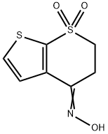 2,3-DIHYDRO-1LAMBDA6-THIENO[2,3-B]THIOPYRAN-1,1,4-TRIONE 4-OXIME 结构式