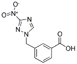 3-((3-NITRO-1H-1,2,4-TRIAZOL-1-YL)METHYL)BENZOIC ACID 结构式