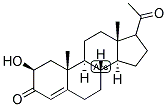 2-BETA-HYDROXYPROGESTERONE 结构式