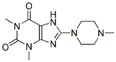 1,3-DIMETHYL-8-(4-METHYLPIPERAZIN-1-YL)-3,7-DIHYDRO-1H-PURINE-2,6-DIONE 结构式