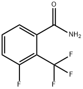 3-氟-2-(三氟甲基)苯甲酰胺 结构式