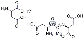 MONOMAGNESIUM DI-L-ASPARTATE MONOPOTASSIUM 结构式