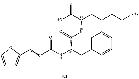 FA-PHE-LYS-OH HCL 结构式