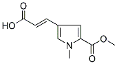 3-[5-(METHOXYCARBONYL)-1-METHYL-1H-PYRROL-3-YL]ACRYLIC ACID 结构式