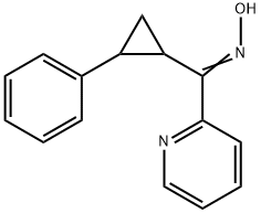 (2-PHENYLCYCLOPROPYL)(2-PYRIDINYL)METHANONE OXIME 结构式