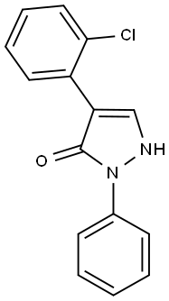 4-(2-Chlorophenyl)-2-phenyl-1,2-dihydro-3H-pyrazol-3-one