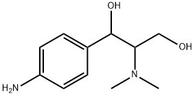 1-(4-氨基苯基)-2-(二甲基氨基)丙烷-1,3-二醇 结构式