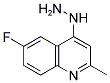 6-FLUORO-4-HYDRAZINO-2-METHYLQUINOLINE 结构式