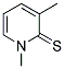 1,3-DIMETHYLPYRIDINE-2(1H)-THIONE 结构式