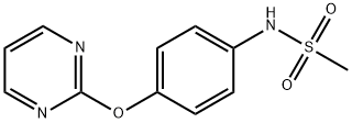 N-[4-(2-PYRIMIDINYLOXY)PHENYL]METHANESULFONAMIDE 结构式