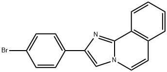 2-(4-BROMOPHENYL)IMIDAZO[2,1-A]ISOQUINOLINE 结构式