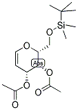 3,4-DI-O-ACETYL-6-O-(TERT-BUTYLDIMETHYLSILYL)-D-GALACTAL 结构式