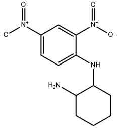 (2-氨基环己基)-(2,4-二硝基苯基)胺 结构式