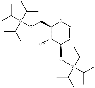 3,6-二-O-三异丙基硅基-D-葡萄糖醛 结构式