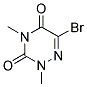 6-BROMO-2,4-DIMETHYL-1,2,4-TRIAZINE-3,5(2H,4H)-DIONE 结构式