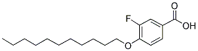 3-FLUORO-4-UNDECYLOXYBENZOIC ACID 结构式
