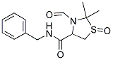 N-BENZYL-3-FORMYL-2,2-DIMETHYL-1,3-THIAZOLIDINE-4-CARBOXAMIDE 1-OXIDE 结构式