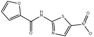 N-(5-NITRO-1,3-THIAZOL-2-YL)-2-FURAMIDE 结构式