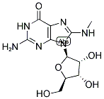 8-Methylaminoguanosine 结构式