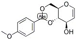 4,6-O-(4-METHOXYBENZYLIDENE)-D-GLUCAL 结构式