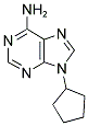 9-CYCLOPENTYLADENINE 结构式