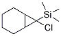 7-CHLOROBICYCLO [4.1.0] HEPT-7YL TRIMETHYL SILANE 结构式